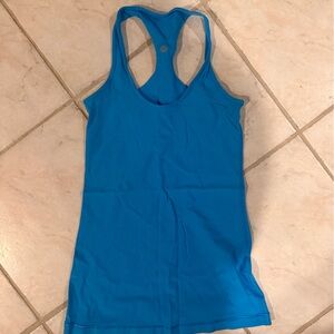 Lululemon Blue Racerback Tank Top
